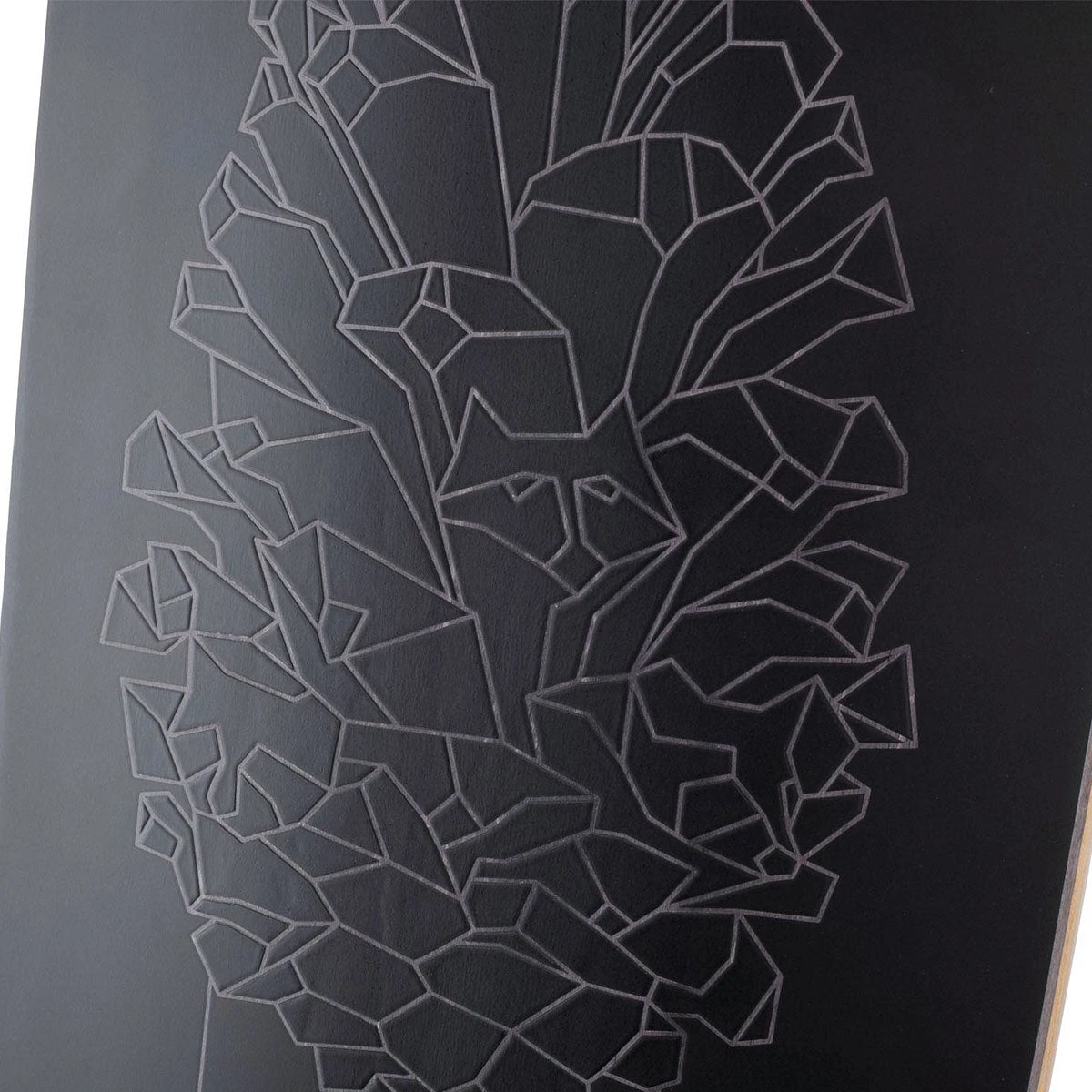 Landyachtz Dinghy Blunt Pinecone Longboard Cruiser Deck - Black/White 5 Landyachtz Dinghy Blunt Pinecone Longboard Cruiser Deck - Black/White - Image 3