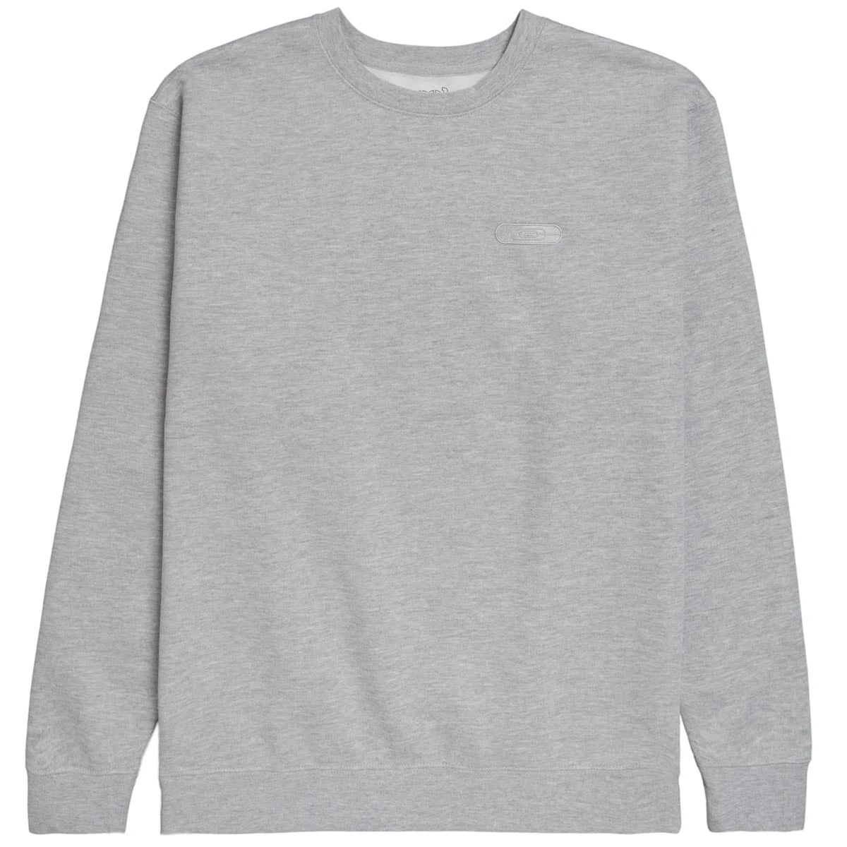 CCS Nested Logo Heavy Crewneck Sweatshirt - Heather Grey 3 CCS Nested Logo Heavy Crewneck Sweatshirt - Heather Grey