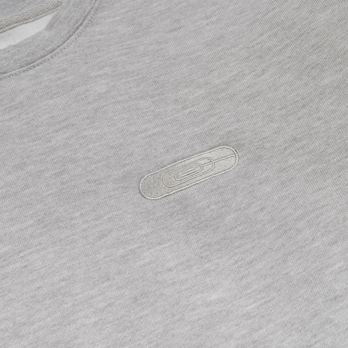 CCS Nested Logo Heavy Crewneck Sweatshirt - Heather Grey 4 CCS Nested Logo Heavy Crewneck Sweatshirt - Heather Grey - Image 2