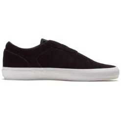 Opus Honey Slip Shoes - Black/White Suede