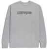 CCS Cheap Skates Tag Heavy Crewneck Sweatshirt - Heather Grey -DADDIES Skate Gear BQ71F1D 1