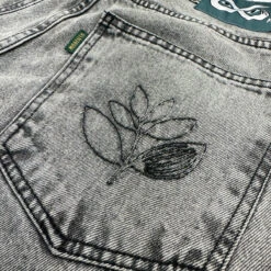 Magenta OG Denim Jeans - Acid Wash 10 Magenta OG Denim Jeans - Acid Wash -DADDIES Skate Gear BQ76B07 4