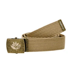 Magenta Plant Clip Belt - Beige