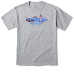 Color Bars X Playboy Car Show T-Shirt - Heather Grey