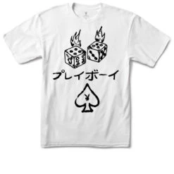 Color Bars X Playboy Stacked T-Shirt - White