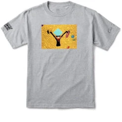 Color Bars X Looney Tunes Riches T-Shirt - Heather Grey