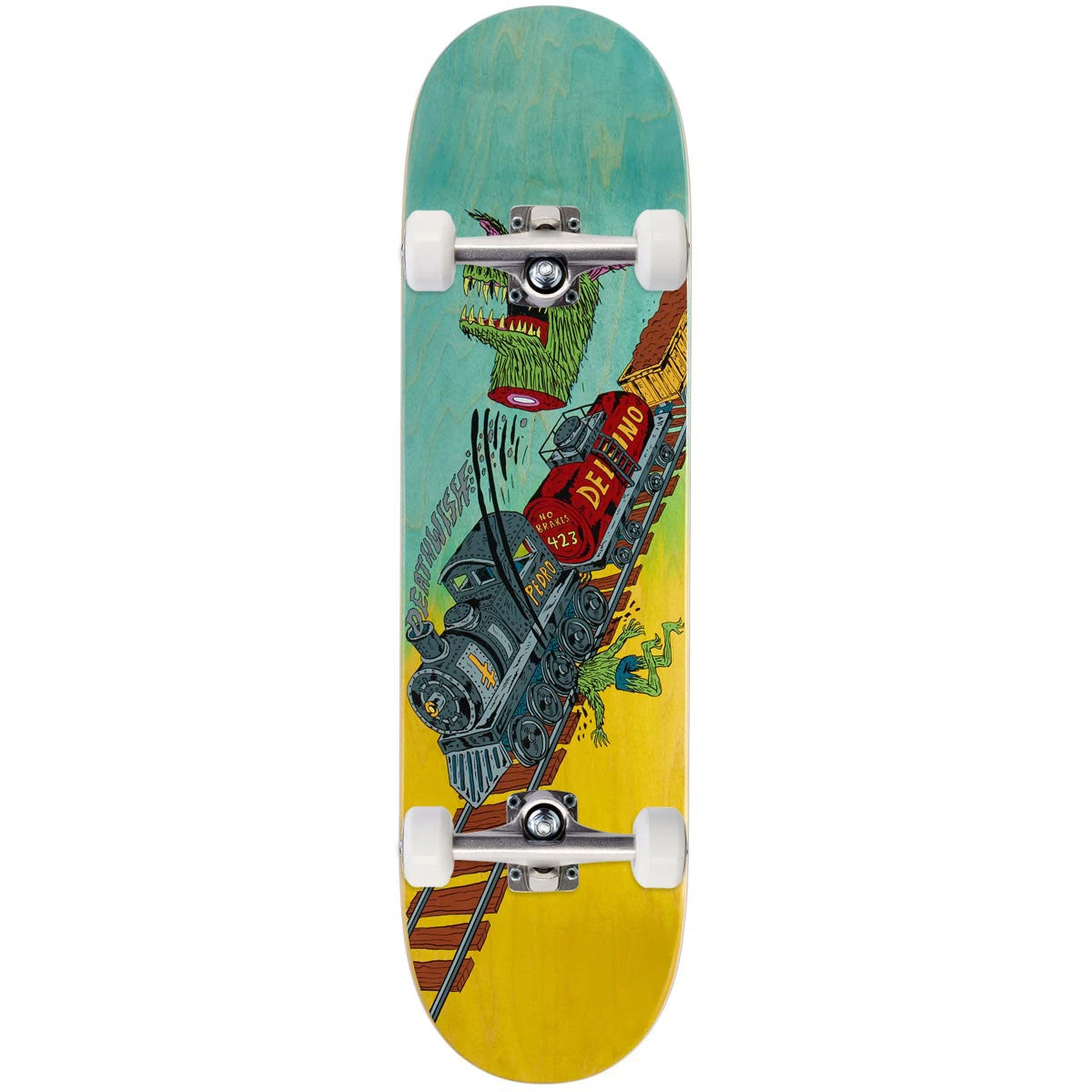 Deathwish Pedro Full Heat Skateboard Complete - 8.38" 3 Deathwish Pedro Full Heat Skateboard Complete - 8.38"