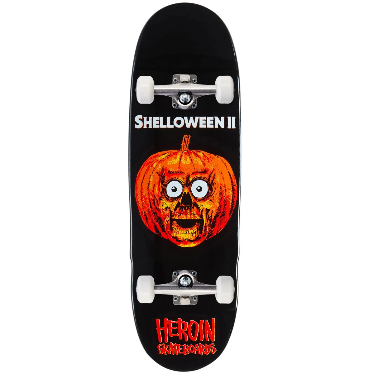 Heroin Shelloween 2 Skateboard Complete - 10.10" 3 Heroin Shelloween 2 Skateboard Complete - 10.10"