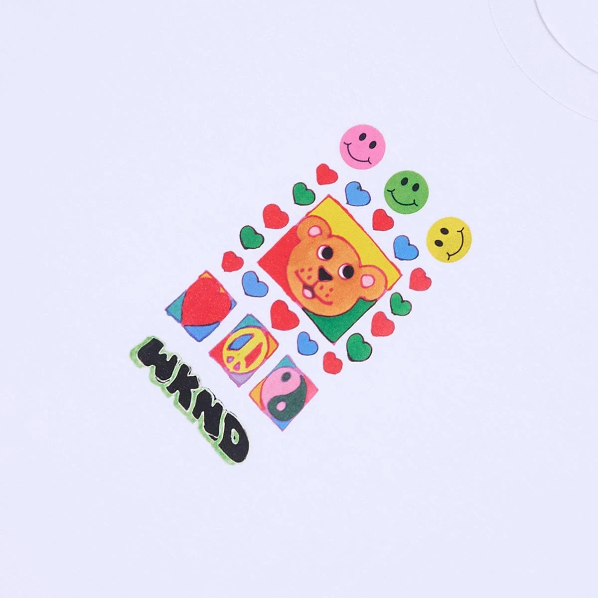 WKND Third Eye T-Shirt - White 4 WKND Third Eye T-Shirt - White - Image 2