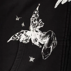 Welcome Duality Cropped Zip Hoodie - Black 10 Welcome Duality Cropped Zip Hoodie - Black -DADDIES Skate Gear BQ78C9F 4