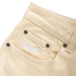 Welcome Immortal Loose Straight Denim Jeans - Natural -DADDIES Skate Gear BQ78CC3 3