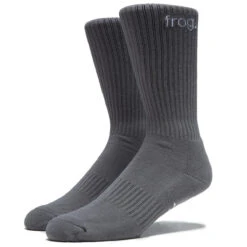 Frog Socks - Charcoal