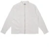 Hoddle Thorn Zip Up Long Sleeve Shirt - White -DADDIES Skate Gear BQ790ED 1