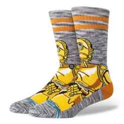 Stance C3PO Crew Socks - Gold