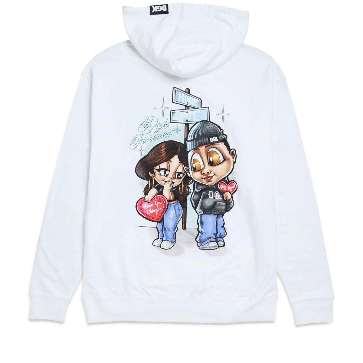 DGK Amor Hoodie - White 3 DGK Amor Hoodie - White