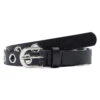 Loosey Skinny Grommet Hole Belt - Black -DADDIES Skate Gear BQ7933D 1