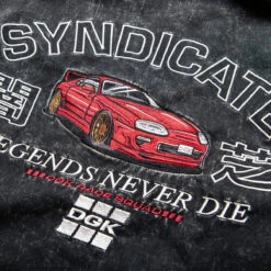 DGK Syndicate Jacket - Black -DADDIES Skate Gear BQ7933F 4