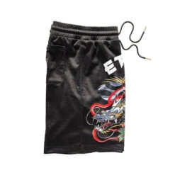DGK Infinity Athletic Shorts - Black -DADDIES Skate Gear BQ79354 3