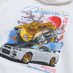 DGK Midnight Dreamer Hoodie - White -DADDIES Skate Gear BQ79357 3