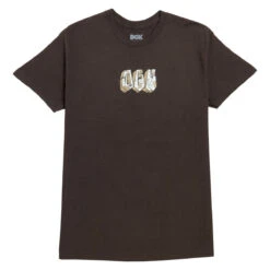 DGK Loyalty T-Shirt - Dark Chocolate -DADDIES Skate Gear BQ793BD 2