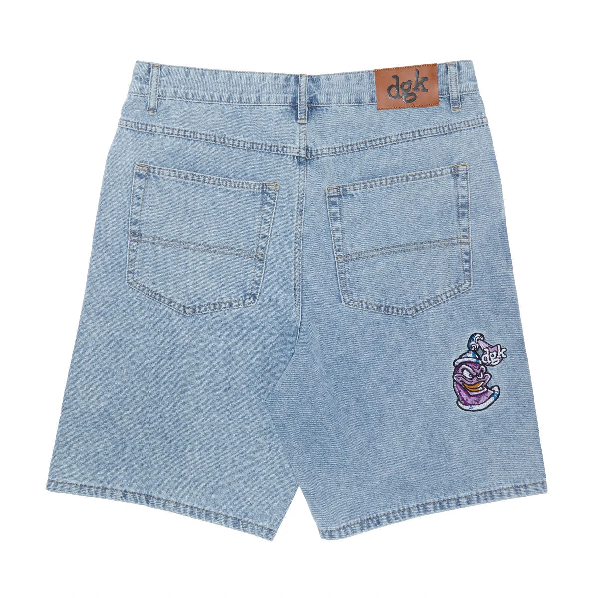 DGK Nozzle Denim Shorts - Washed Indigo 4 DGK Nozzle Denim Shorts - Washed Indigo - Image 2
