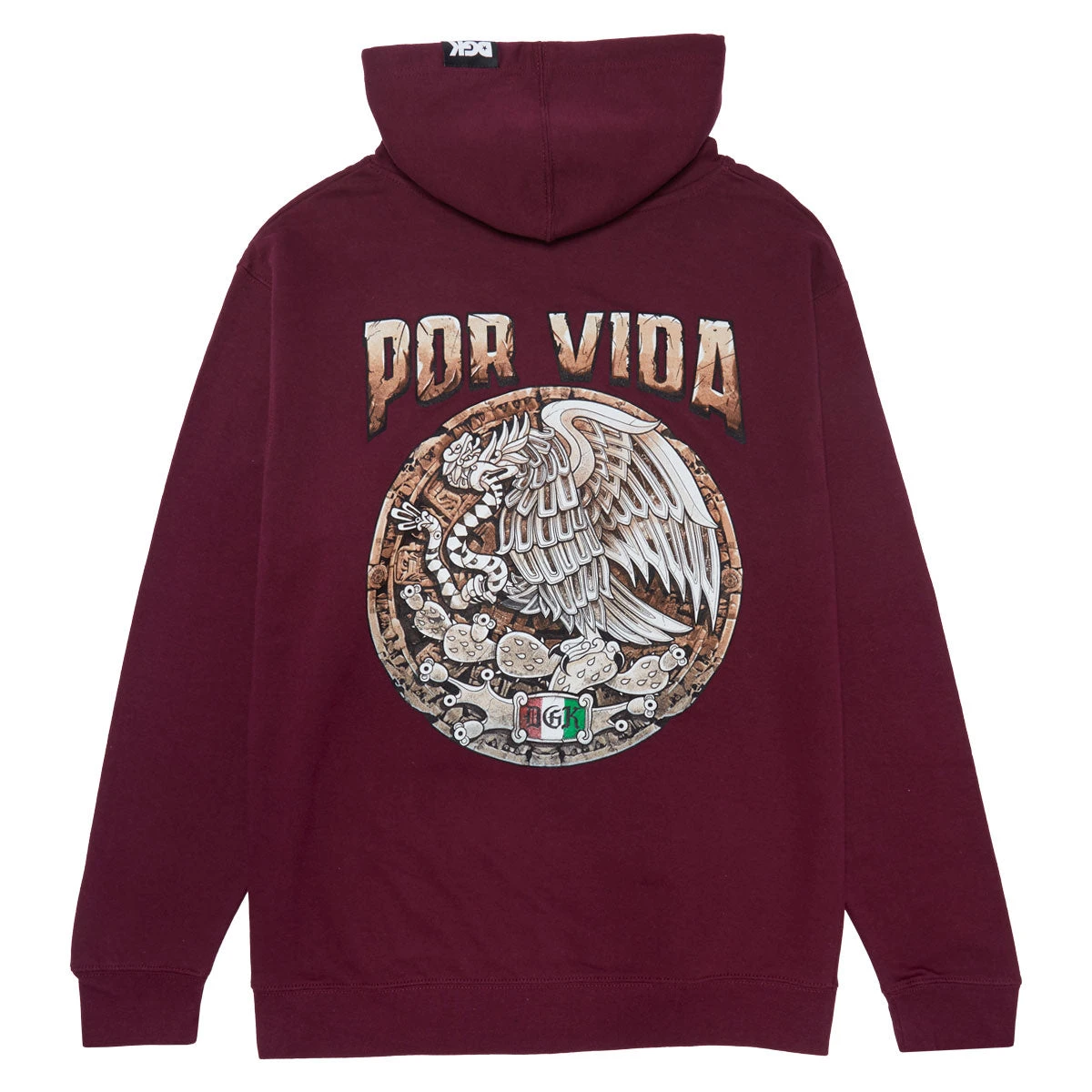 DGK Empire Hoodie - Maroon 4 DGK Empire Hoodie - Maroon - Image 2