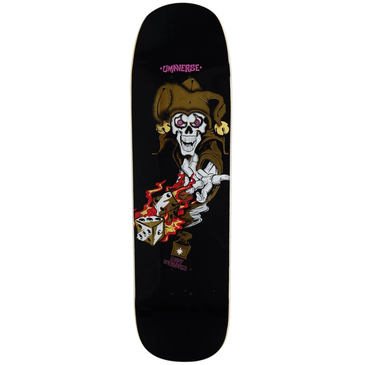 Umaverse Cody Jester On Maite Shape Skateboard Deck - 8.70" 3 Umaverse Cody Jester On Maite Shape Skateboard Deck - 8.70"