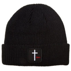 Zero JT Cross Patch Beanie - Black