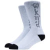 WKND Heart Socks - White -DADDIES Skate Gear BQ7C05B 1