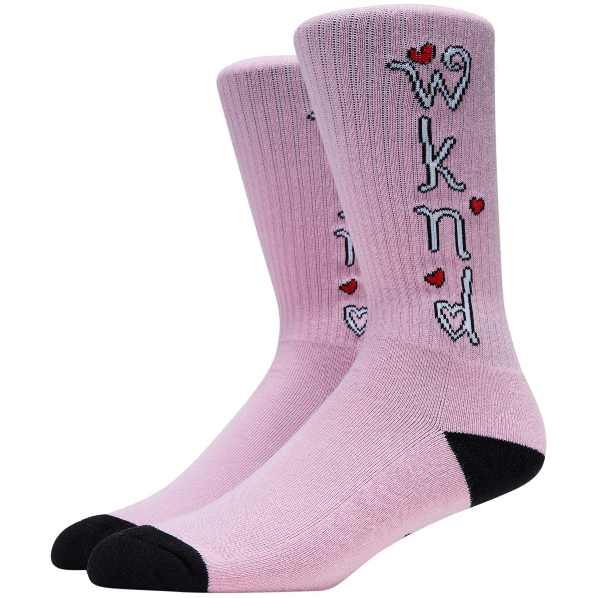 WKND Heart Socks - Pink 3 WKND Heart Socks - Pink