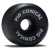 Pig Conical 95a Skateboard Wheels - Black - 54mm 2 Pig Conical 95a Skateboard Wheels - Black - 54mm -DADDIES Skate Gear BQ7ED4A 1