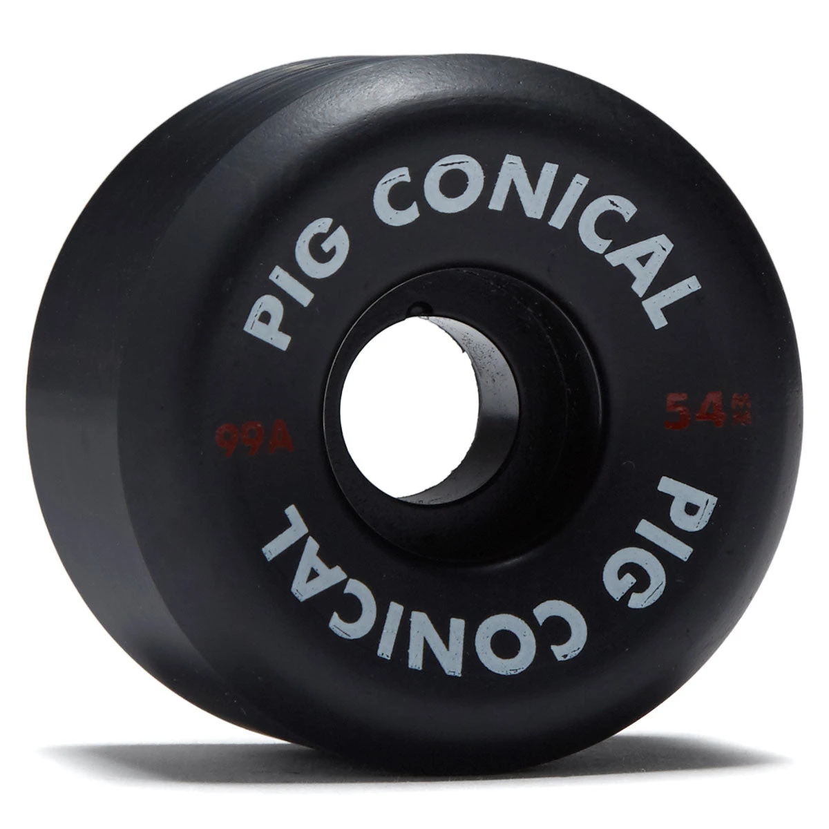 Pig Conical 95a Skateboard Wheels - Black - 54mm 3 Pig Conical 95a Skateboard Wheels - Black - 54mm