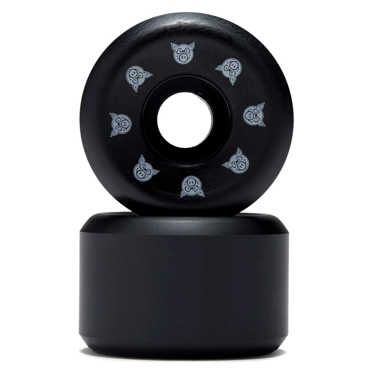 Pig Conical 95a Skateboard Wheels - Black - 54mm 4 Pig Conical 95a Skateboard Wheels - Black - 54mm - Image 2
