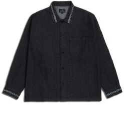 CCS Box Denim Shirt - Chain Black