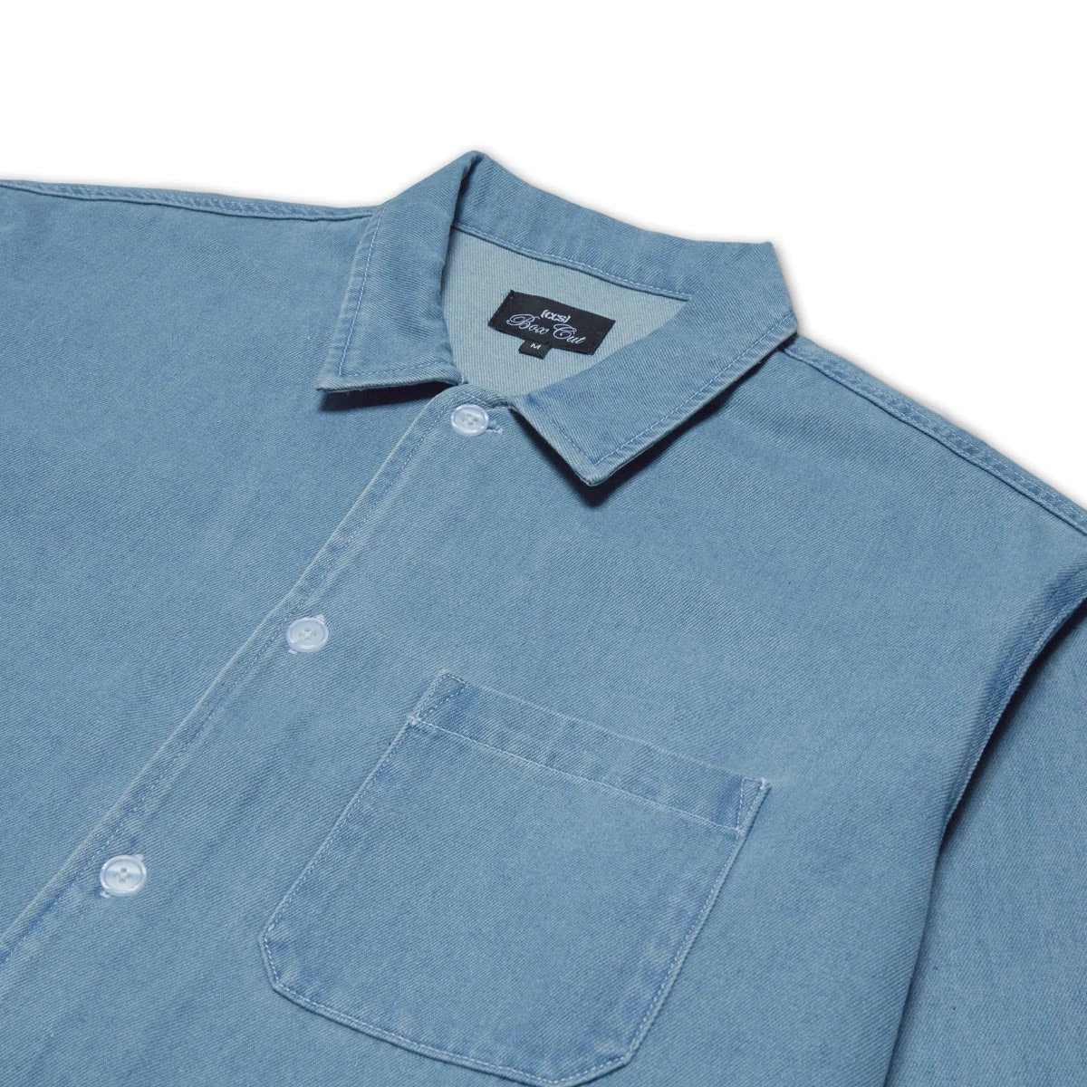 CCS Box Denim Shirt - Light Blue 5 CCS Box Denim Shirt - Light Blue - Image 3