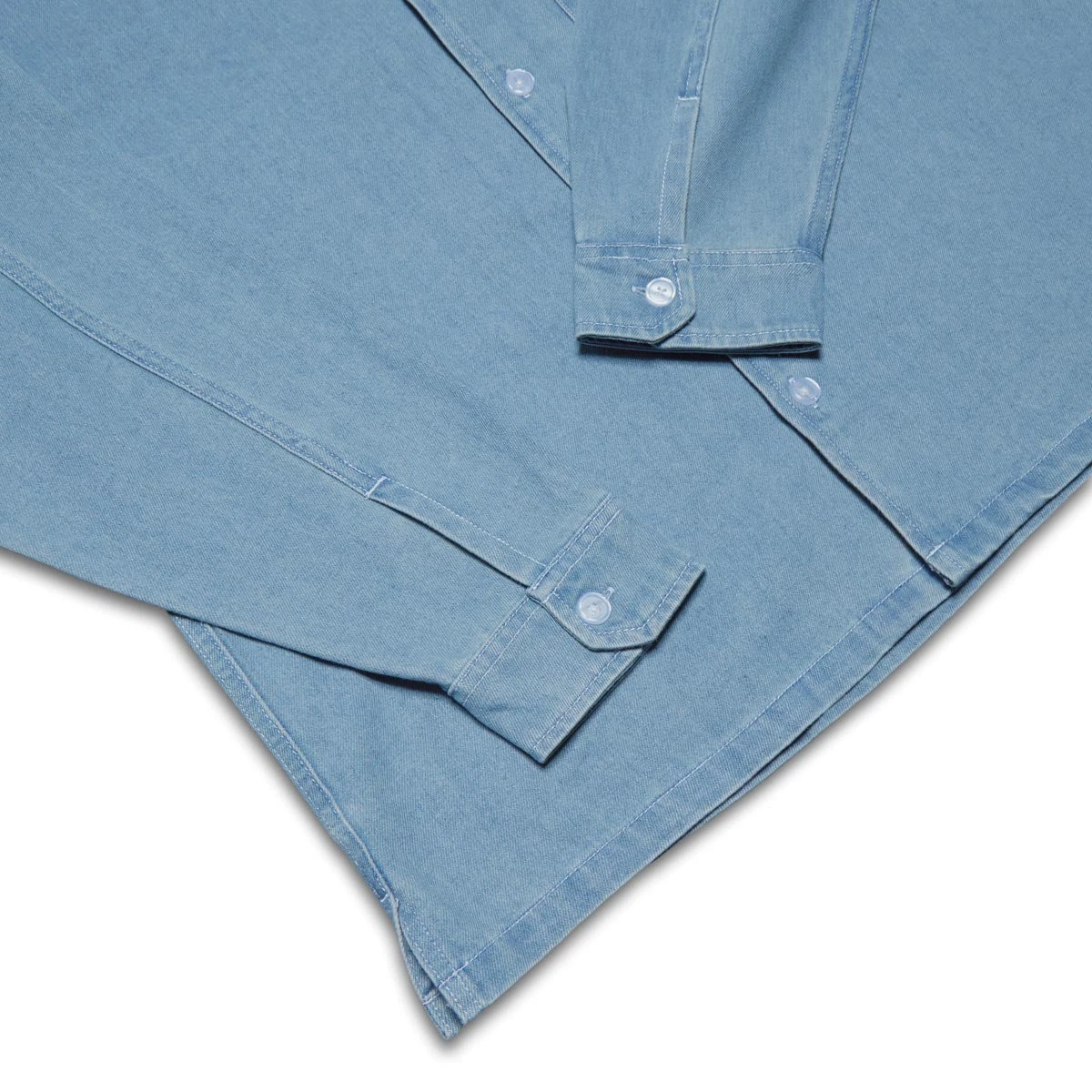 CCS Box Denim Shirt - Light Blue 6 CCS Box Denim Shirt - Light Blue - Image 4