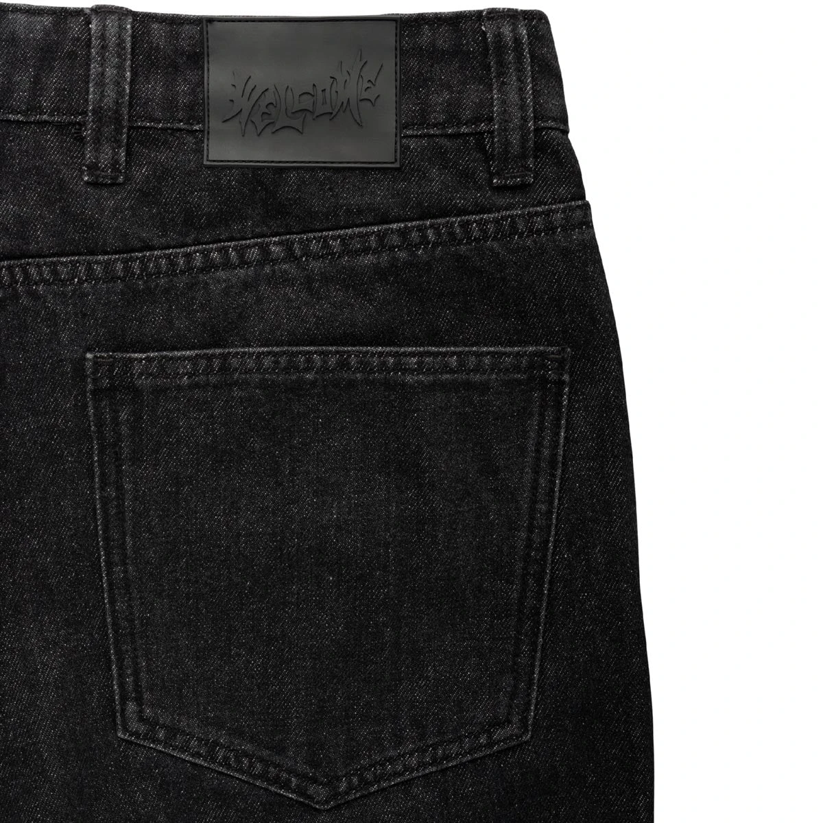 Welcome Immortal Loose Straight Denim Jeans - Washed Black 6 Welcome Immortal Loose Straight Denim Jeans - Washed Black - Image 4