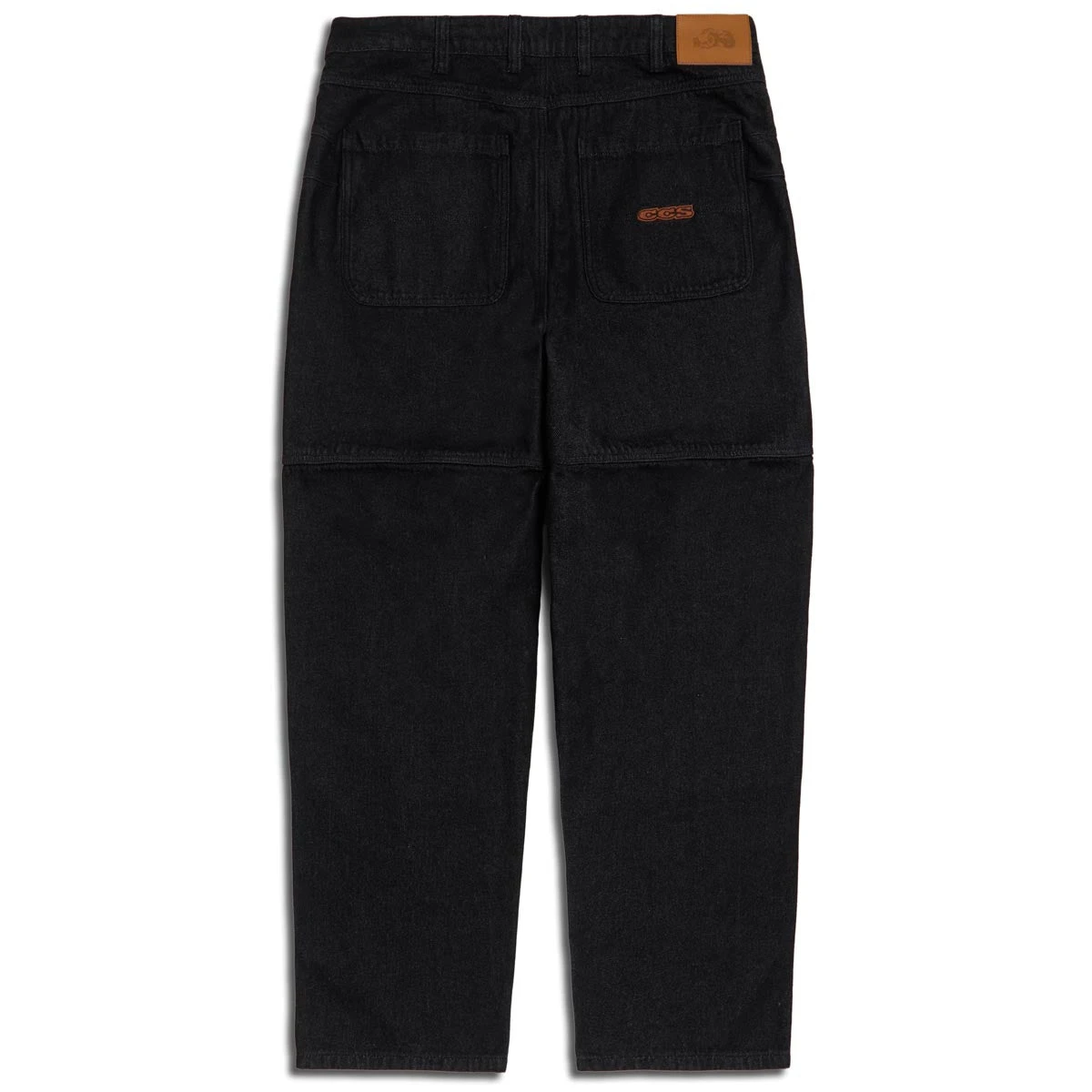 CCS 4x4 Reinforced Baggy Taper Denim Jeans - Black 7 CCS 4x4 Reinforced Baggy Taper Denim Jeans - Black - Image 5