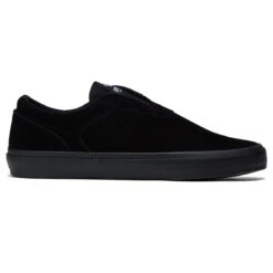 Opus Honey Slip Shoes - Black/Black Suede