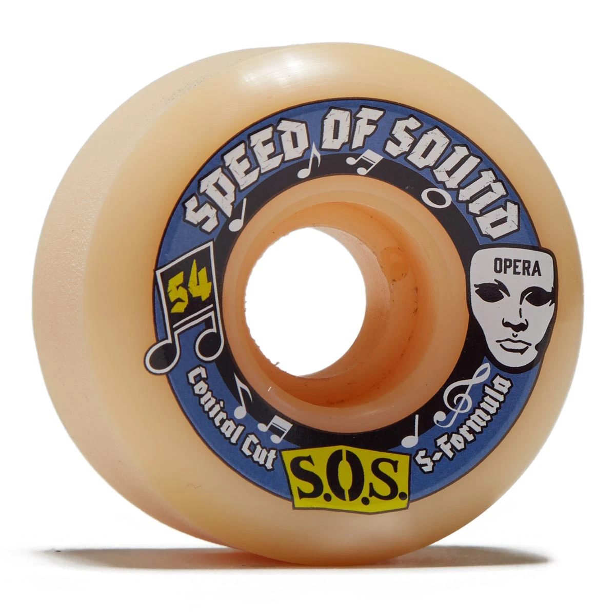 Opera SOS Mezzo Hardline Conical 99a Skateboard Wheels - 54mm 3 Opera SOS Mezzo Hardline Conical 99a Skateboard Wheels - 54mm