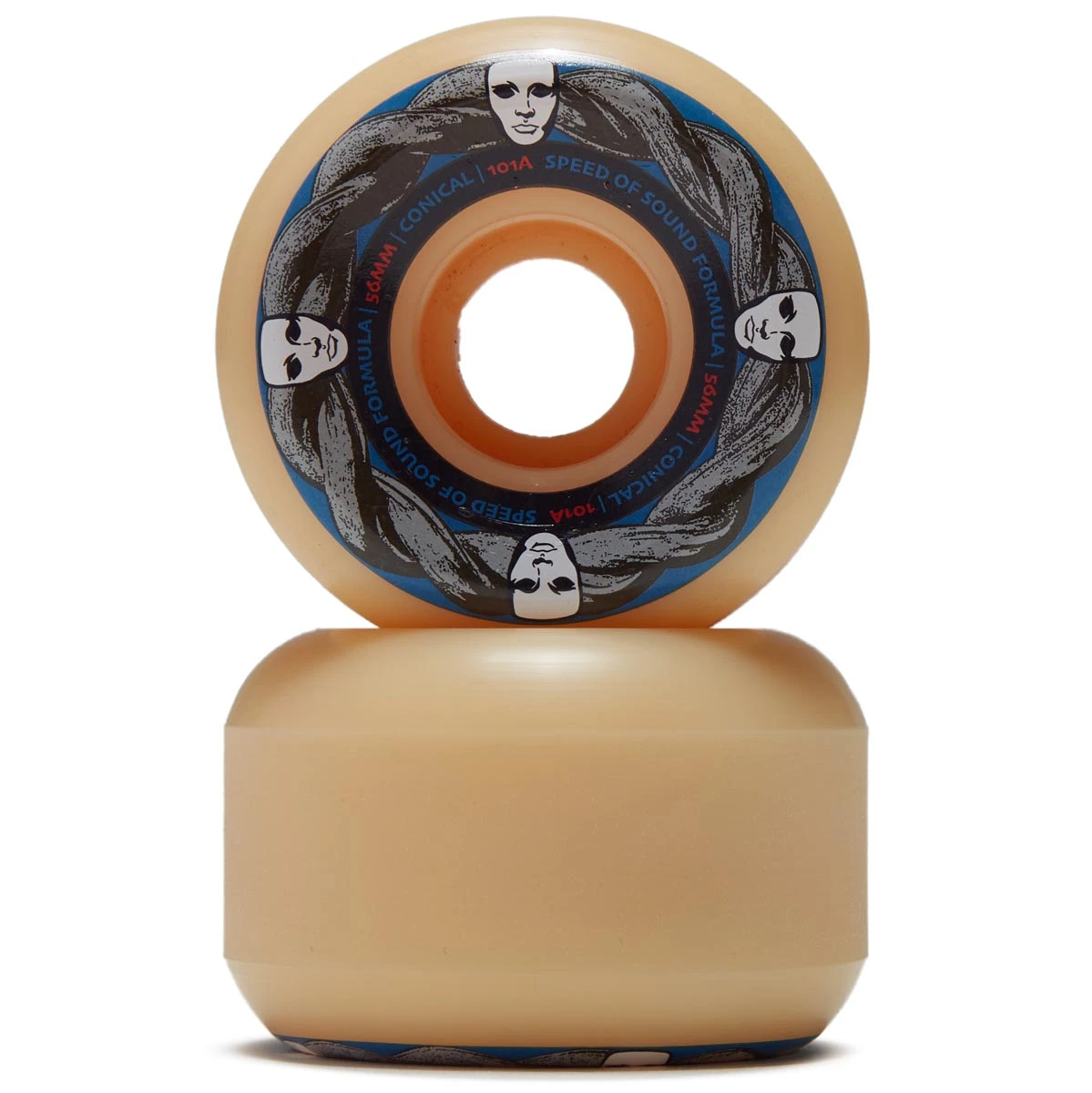 Opera SOS Sopranos Asymmetrical 99a Skateboard Wheels - 56mm 4 Opera SOS Sopranos Asymmetrical 99a Skateboard Wheels - 56mm - Image 2