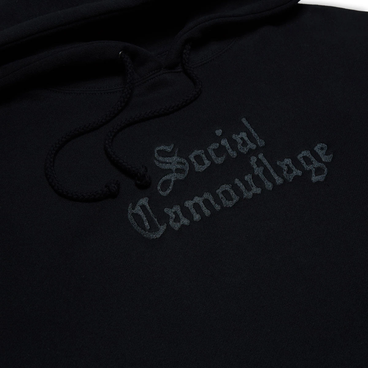 CCS Social Camouflage Embroidered Hoodie - Black 4 CCS Social Camouflage Embroidered Hoodie - Black - Image 2