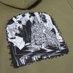 CCS Social Camouflage Bar Hoodie - Olive -DADDIES Skate Gear BQ7FEAB 4