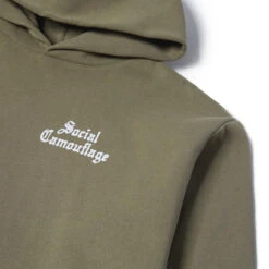 CCS Social Camouflage Party Hoodie - Olive -DADDIES Skate Gear BQ7FEB5 3
