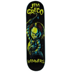 Hammers CLR Killers Skateboard Deck - 8.25"