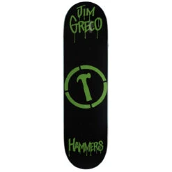 Hammers Greco Hammer Logo Skateboard Deck - 8.25"