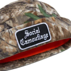CCS Social Camouflage Fleece Beanie - Edge -DADDIES Skate Gear BQ8015A 3