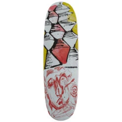 The Heated Wheel Sorry Burt Egg Shaped Skateboard Deck - 9.25"