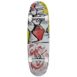 The Heated Wheel Sorry Burt Egg Shaped Skateboard Complete - 9.25"