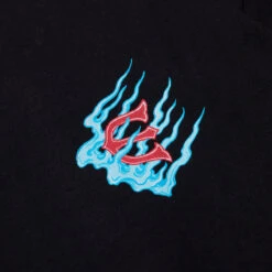 Evisen Seikaika T-Shirt - Black -DADDIES Skate Gear BQ82059 3